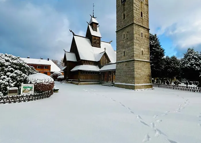 Weranda śnieżka Klimatyczne Mieszkanie Z Widokiem Na śnieżkę 10 Minut Do świątyni Wang I Wycigów Apartament Karpacz