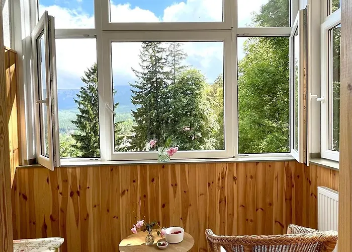 Weranda śnieżka Klimatyczne Mieszkanie Z Widokiem Na śnieżkę 10 Minut Do świątyni Wang I Wycigów * Karpacz