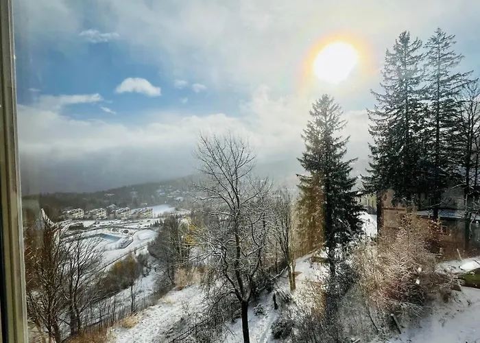 Weranda śnieżka Klimatyczne Mieszkanie Z Widokiem Na śnieżkę 10 Minut Do świątyni Wang I Wycigów Karpacz